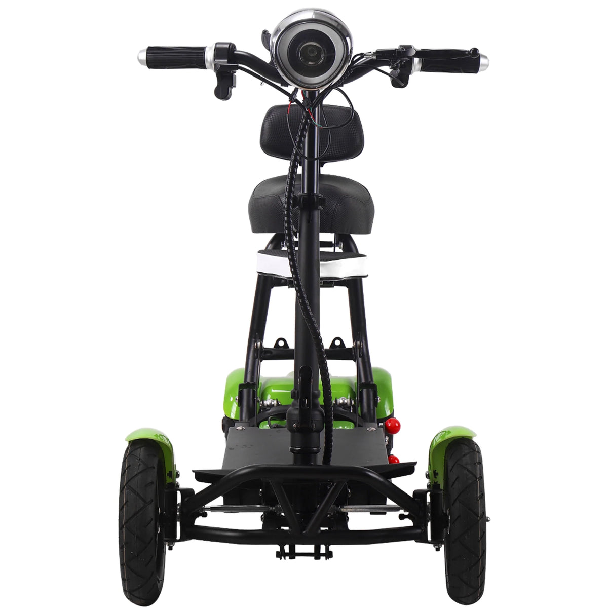 Blue 4 Wheel Foldable Electric Mobility Scooter Y849038