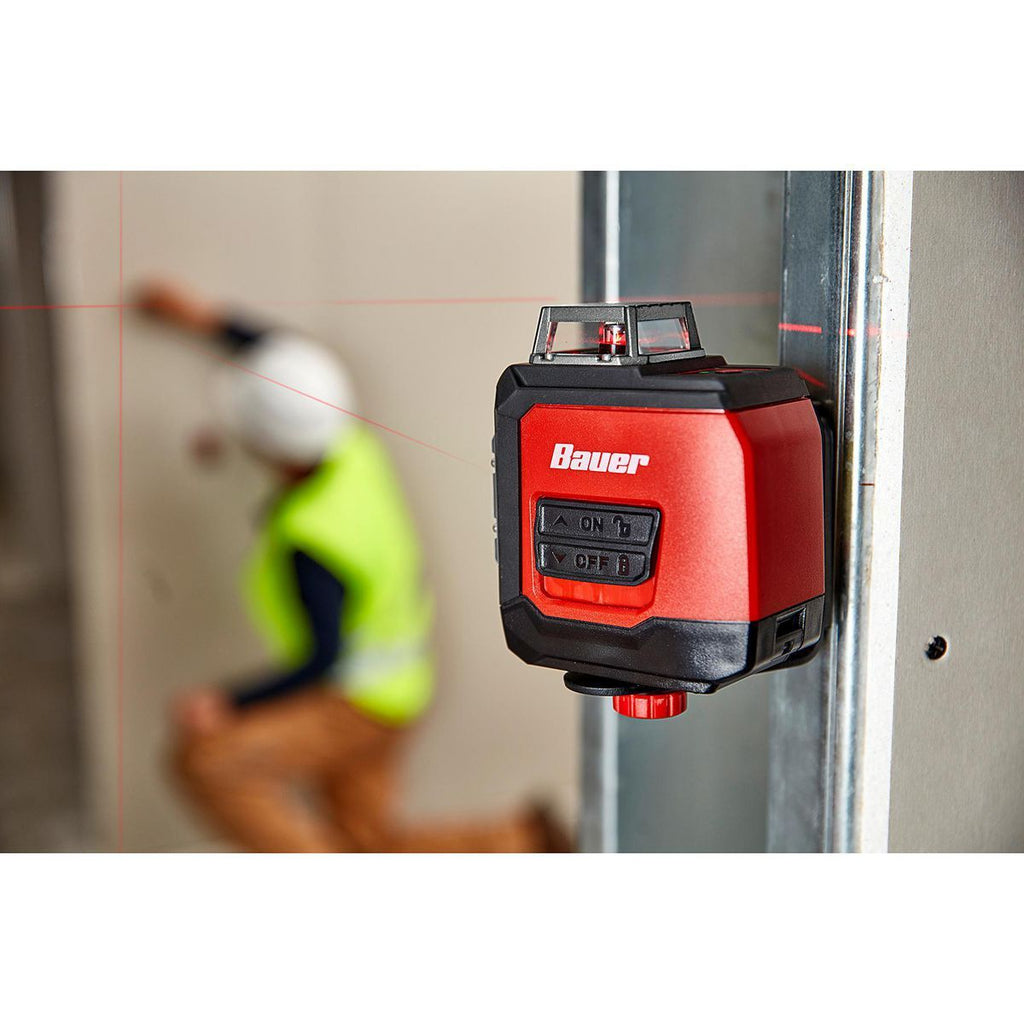 Self-Leveling 360 Horizontal Cross-Line Laser Level K2835