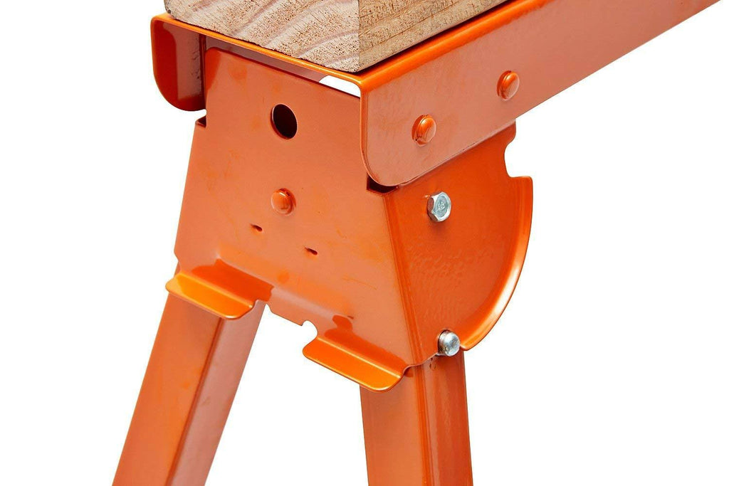 Folding Sawhorse Pair, 33-inch Tall N5409