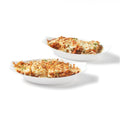 Set of 2 White Porcelain Gratin Dishes H675