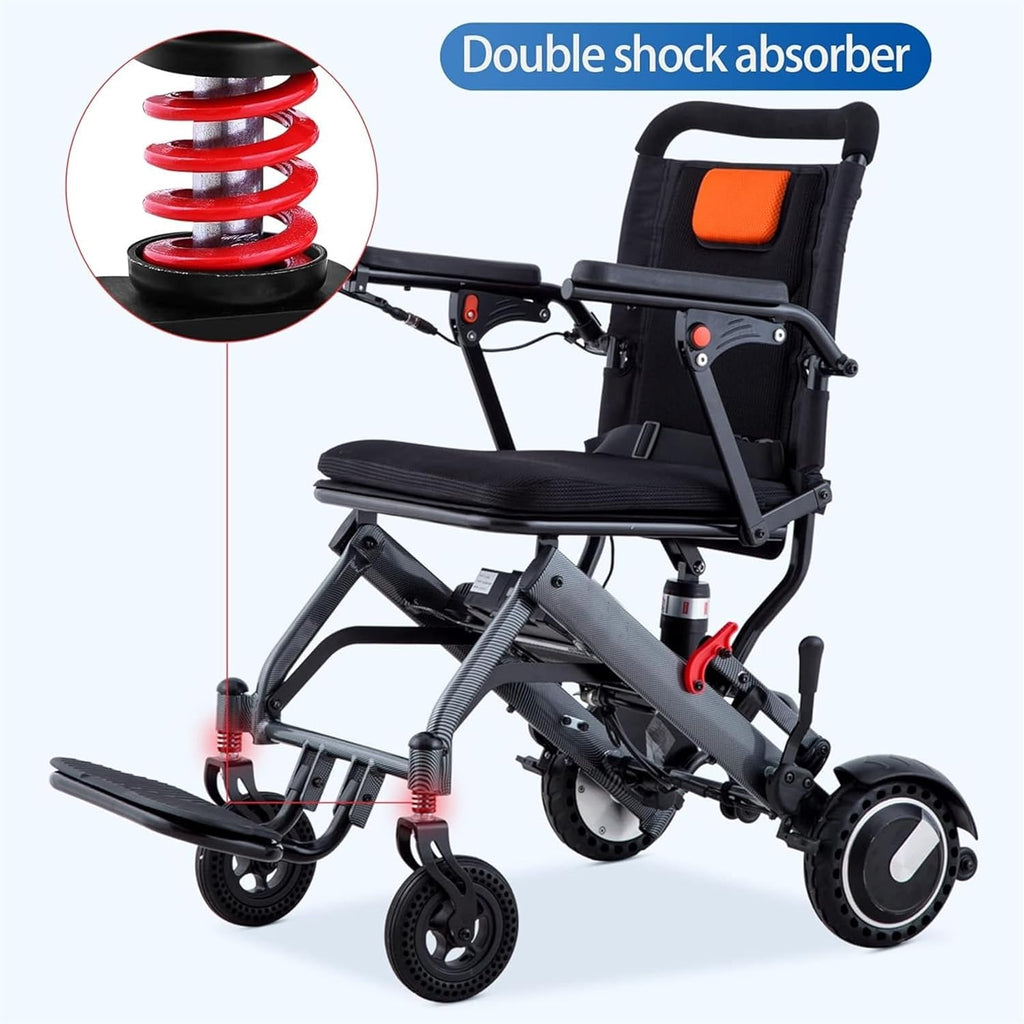 Foldable Electric Wheelchair, 36 Lbs, All Terrain I738