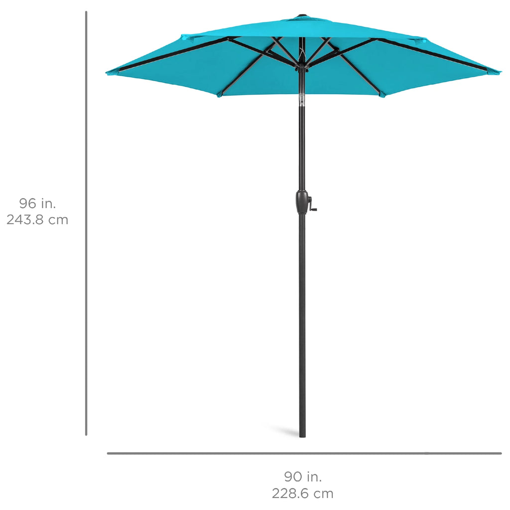 7.5ft Heavy-Duty Outdoor Patio Umbrella A608102