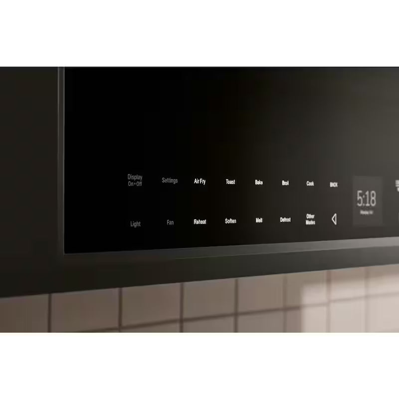 30 in. 1.10 cu. ft. Over-the-Range Microwave Oven in Black Stainless O108770