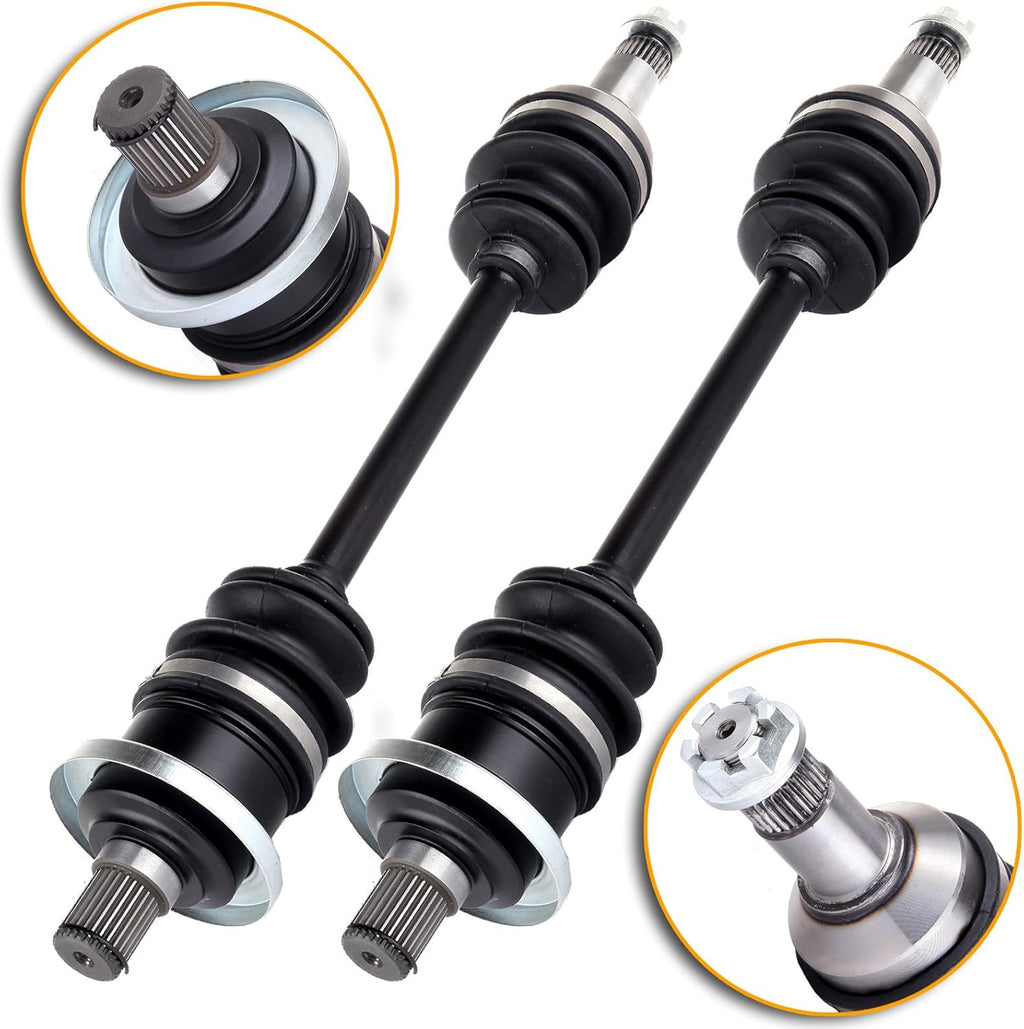 CV Axle Shaft Assemblies 2 PCS Front Rear Left Right P8012