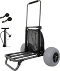 Collapsible Beach Cart with 12 Inch Balloon Wheels U3455