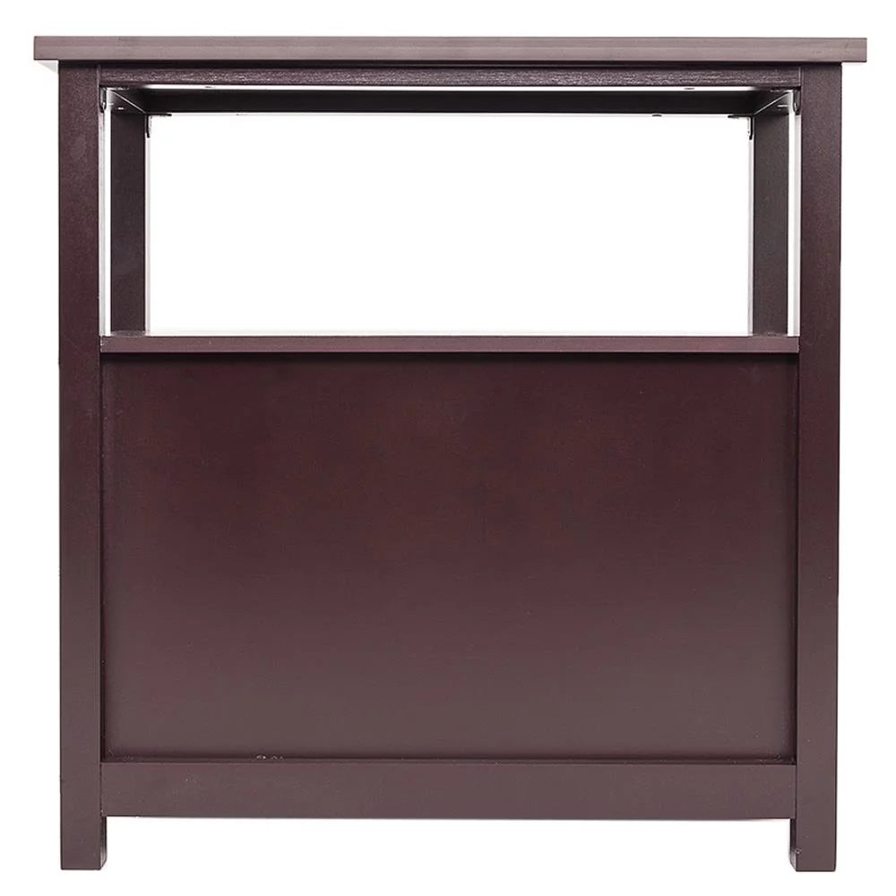 Brown Narrow End Table Y58449