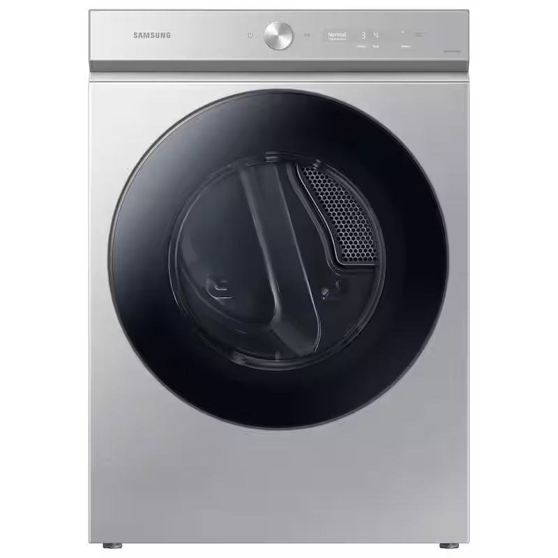7.6 cu. ft. Vented Smart Electric Dryer in Silver Steel F142