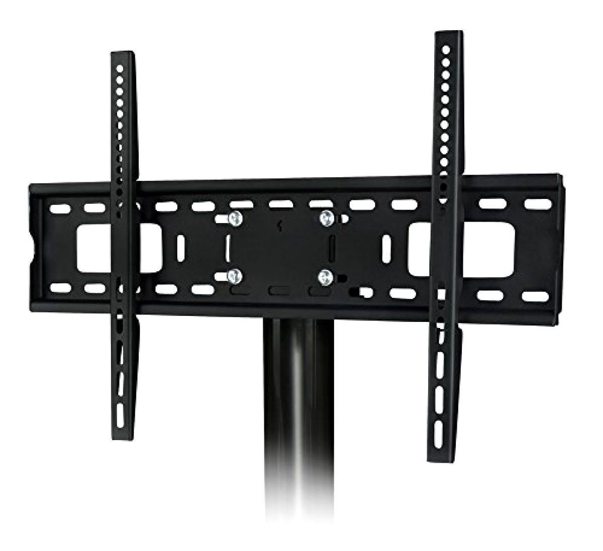 Floor TV Stand with Glass Shelves V5167