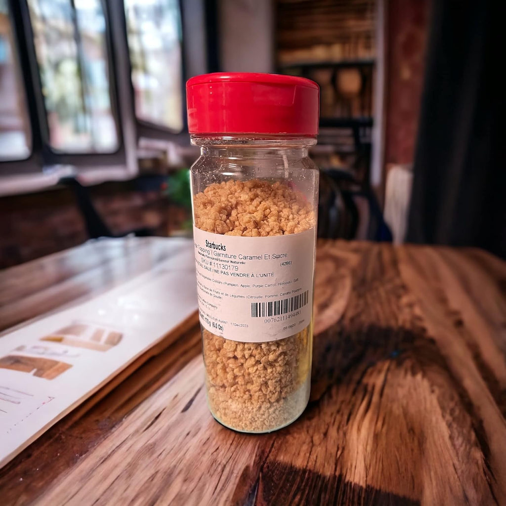 caramel sugar topping 6 Oz A40070