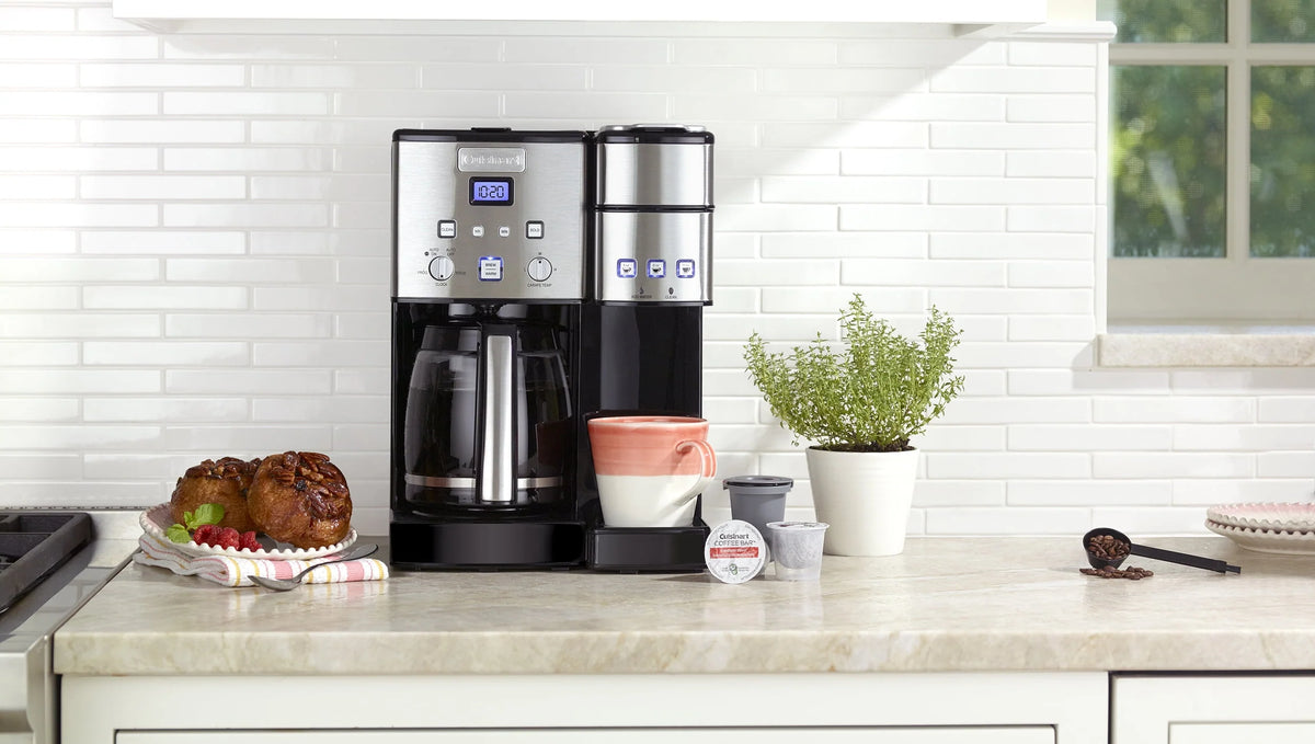 12 Cup Coffeemaker and Single-Serve Brewer I26289