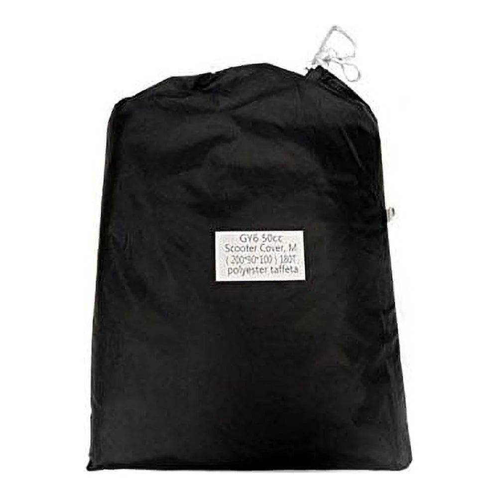 Black Waterproof Motorcycle Cover for Large Scooters V336536