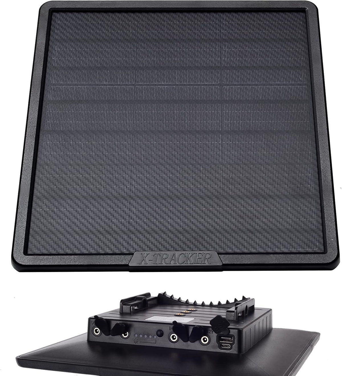 Trail Camera Solar Panel Kit 6V/9V/12V Output 8000 mAh Rechargeable Lithium Battery IP66 Waterproof Pack of 2 Z7022