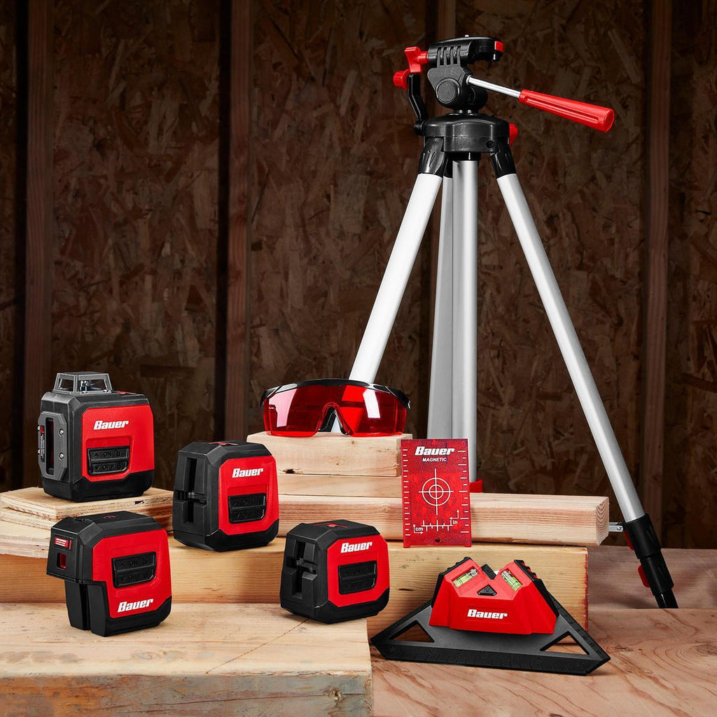 Self-Leveling 360 Horizontal Cross-Line Laser Level K2835