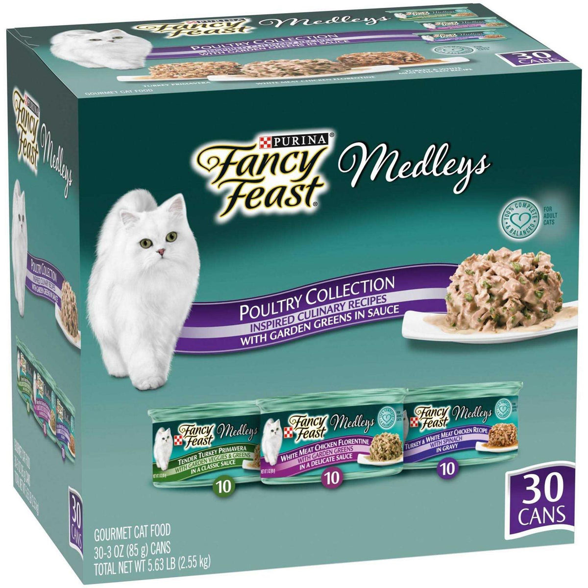 Wet Cat Food Variety Pack in Sauce W120549