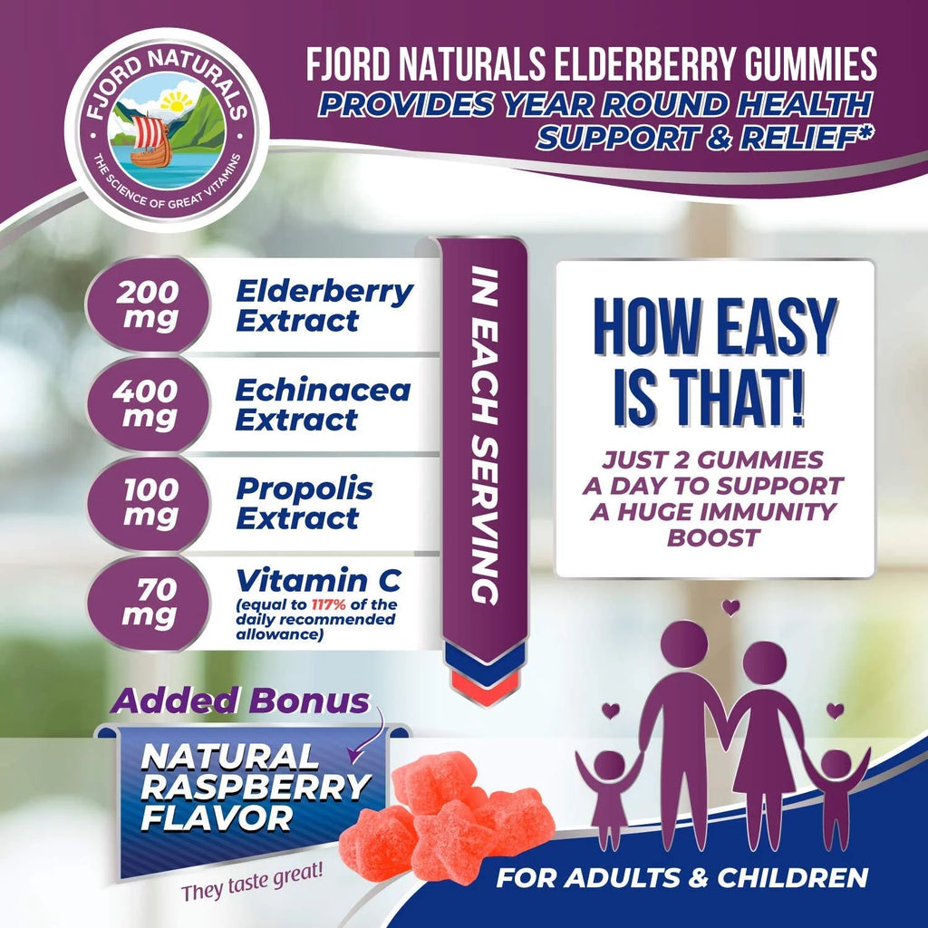 Elderberry Gummies 2 Pack 120 Count S161204
