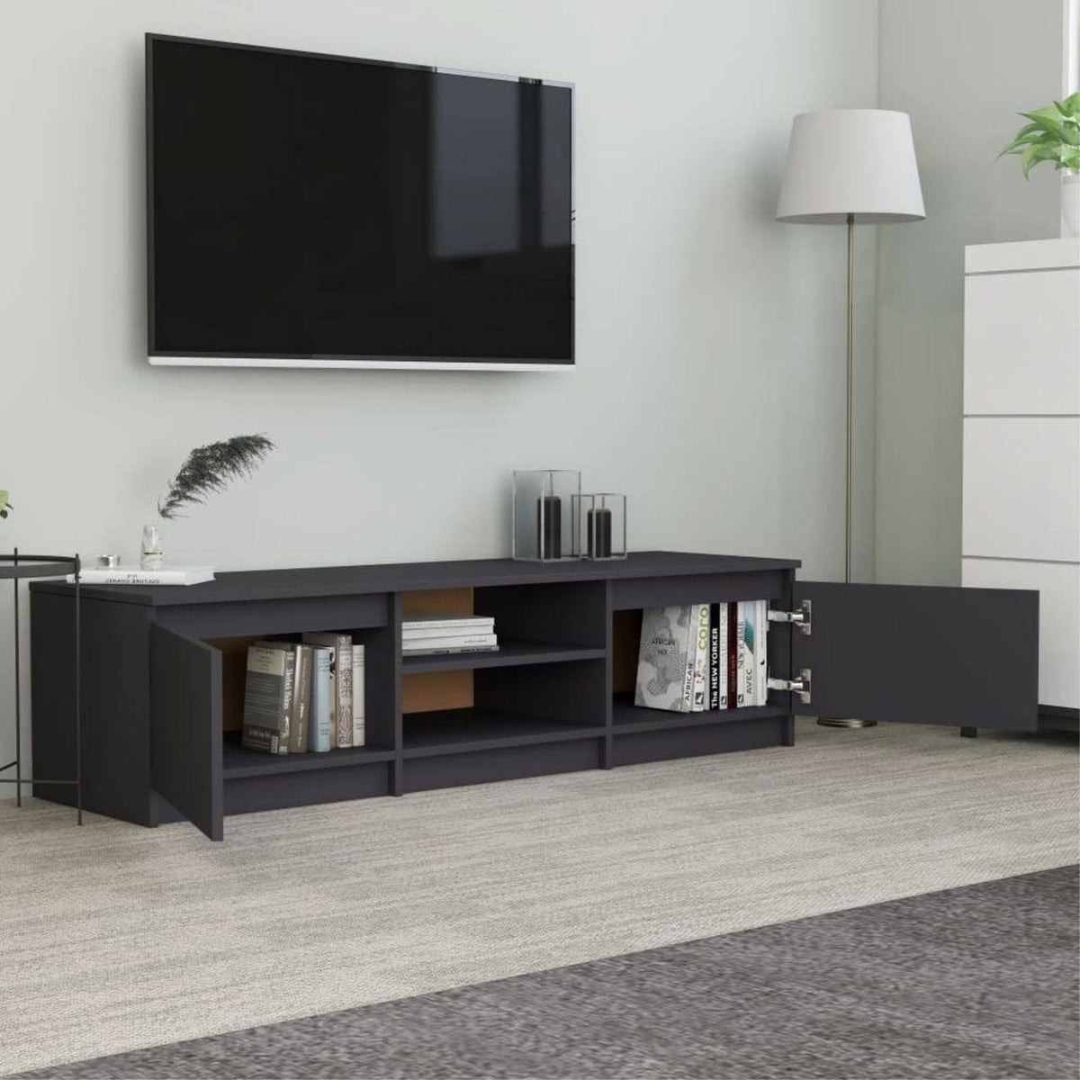 Gray TV Cabinet B30597