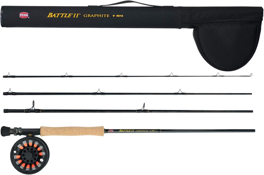 Penn Battle Fly Outfit Reel and Fishing Rod Combo Q219