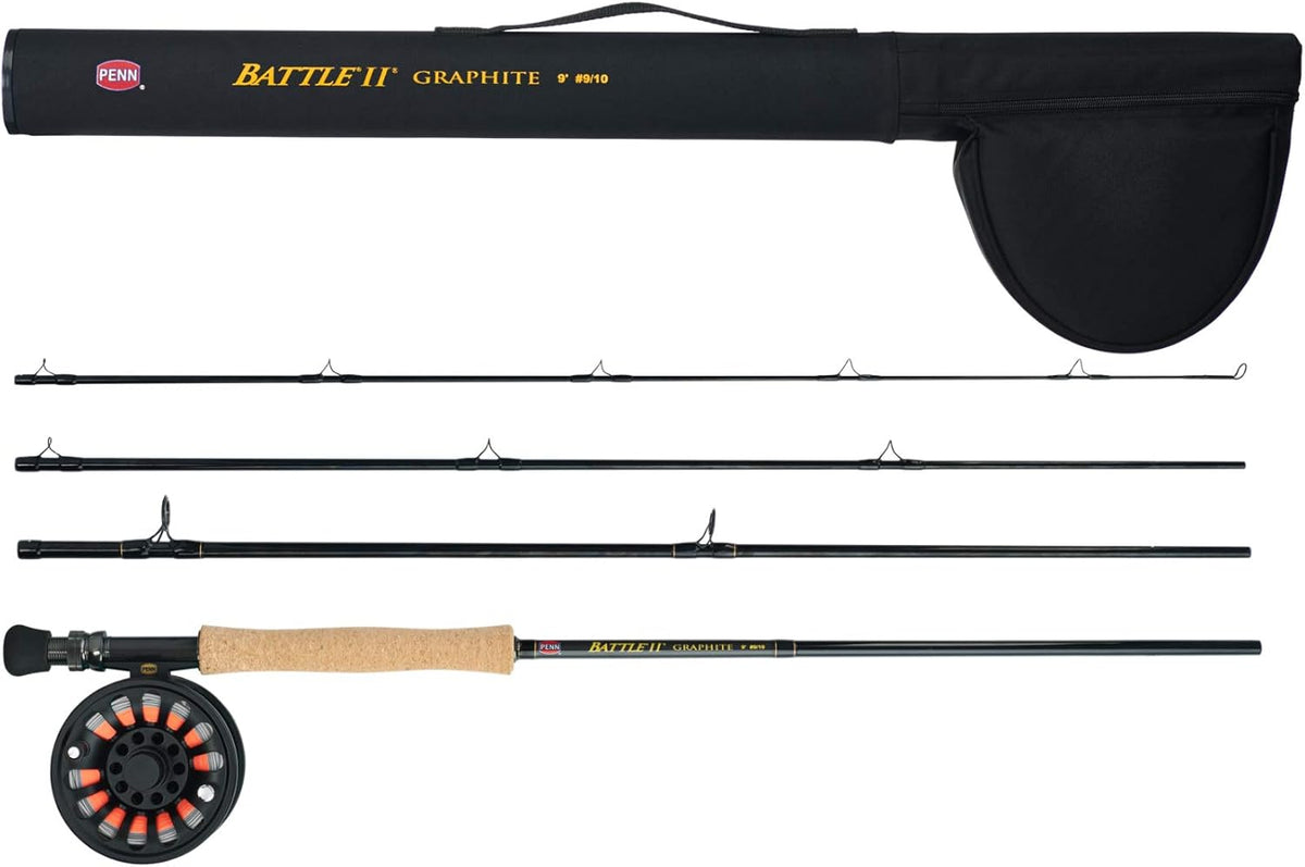 Penn Battle Fly Outfit Reel and Fishing Rod Combo Q219