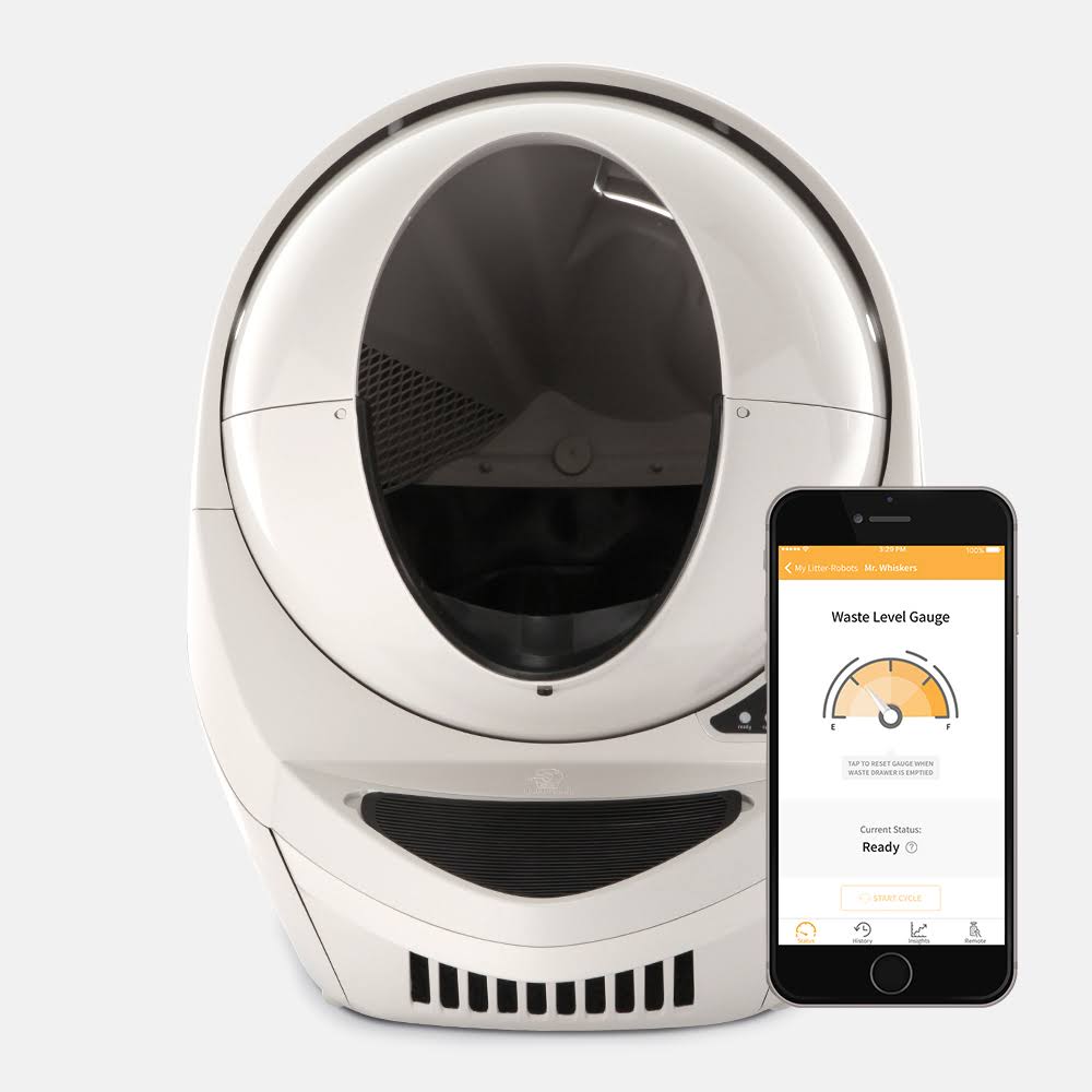 Beige Self-Cleaning Automatic Litter Box N9583