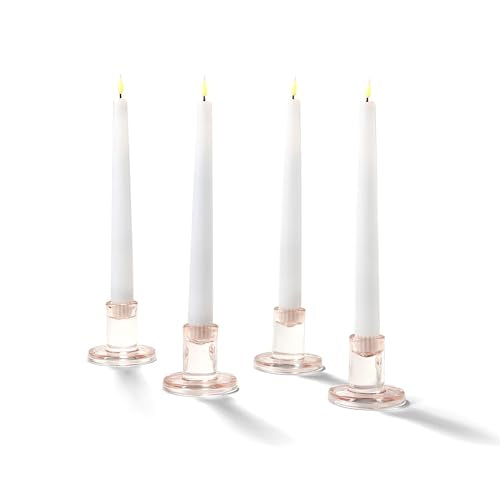 Clear Glass Candlestick Holder, 10 Pack, 2.5 in R5130
