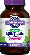 Organic Milk Thistle Dandelion 180 Count U516800