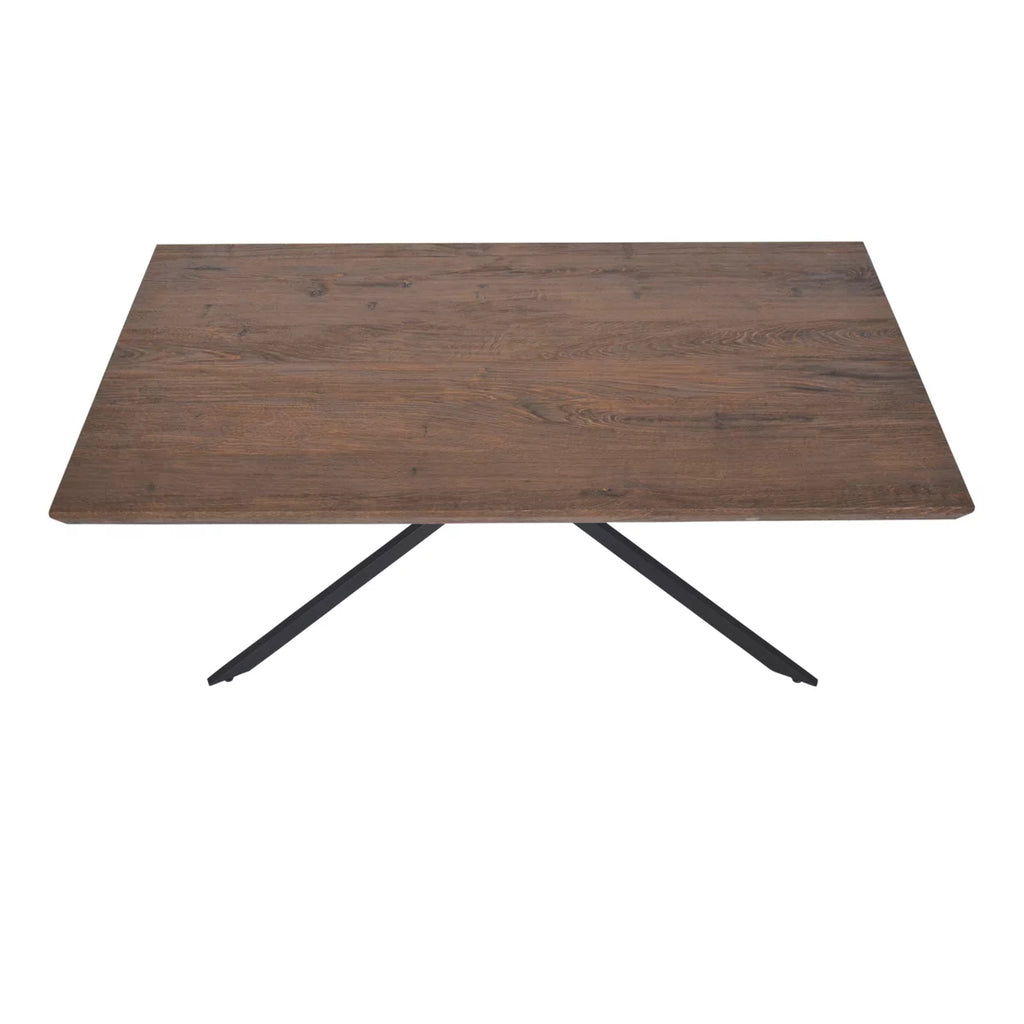 Round Mango Wood Coffee Table with Nesting Basket Frame B4548