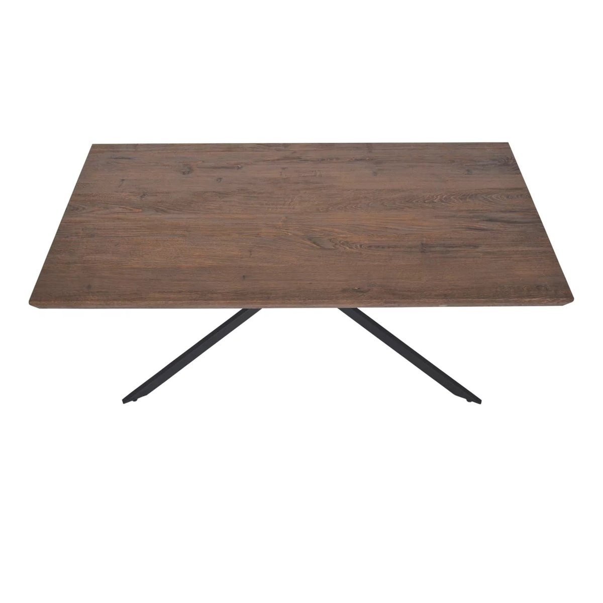 Round Mango Wood Coffee Table with Nesting Basket Frame B4548