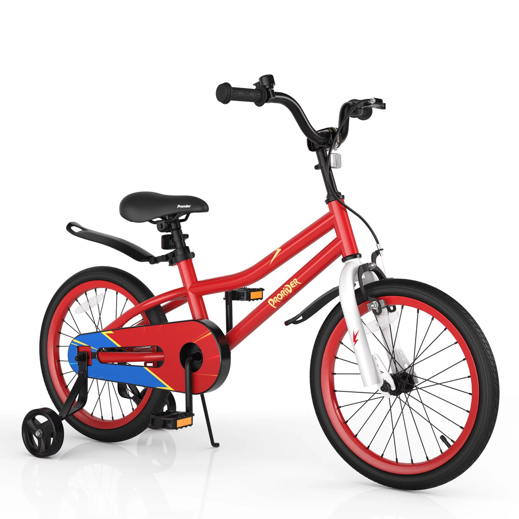 18 Kid's Bike with Training Wheels and Basket T528829