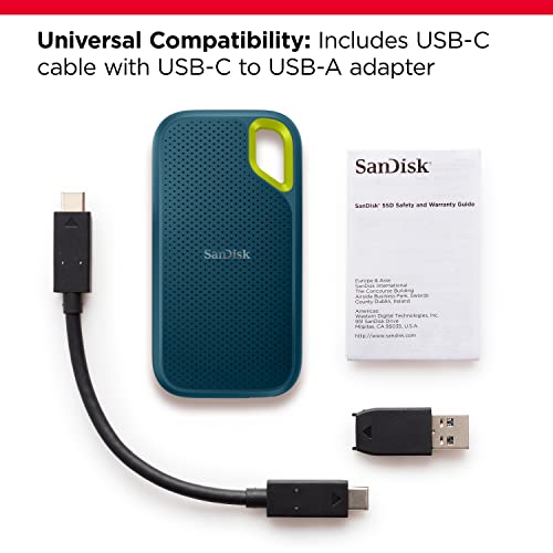 2TB Portable External Solid State Drive V887111
