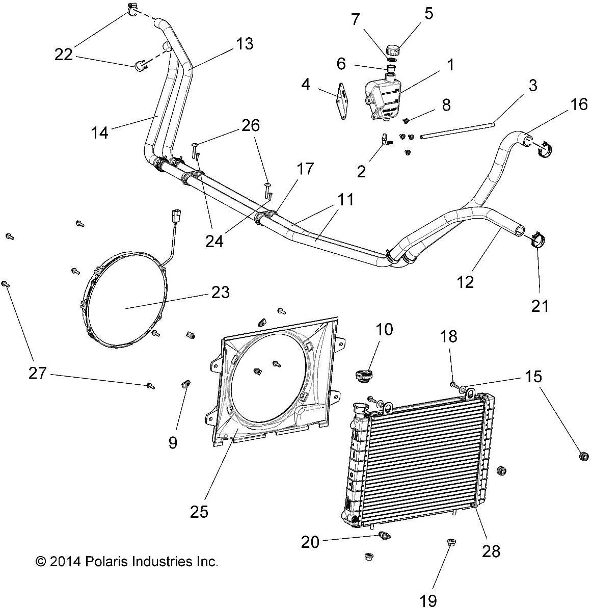 Radiator Assembly Y590432