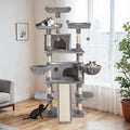 Beige Multi-Level Cat Tree with Sisal Scratching Posts M260031