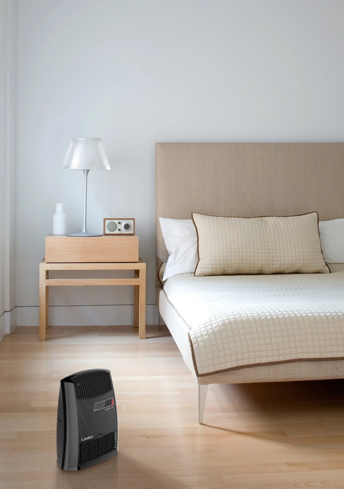 13.5 1500W Electric Ceramic Space Heater with Timer and Thermostat, Black P6661