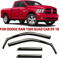 In-Channel Rain Guards for Trucks 4Pieces B91064