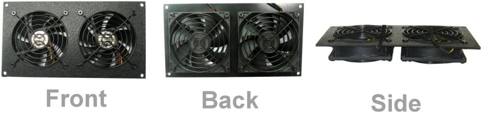 Programmable Thermal Controlled Cooling Kits (Oak, Dual 120mm) H333