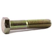 3/8-16 x 2 1/4 Grade 8 Hex Cap Screw Yellow Zinc Plated (100) A2237