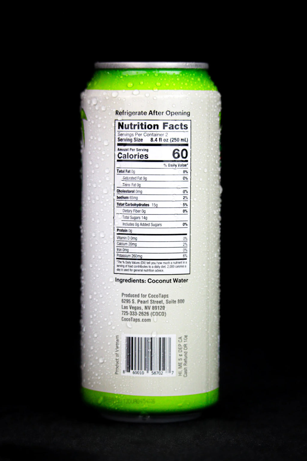 16.9 Fl oz 12 Count Coconut Water D479532