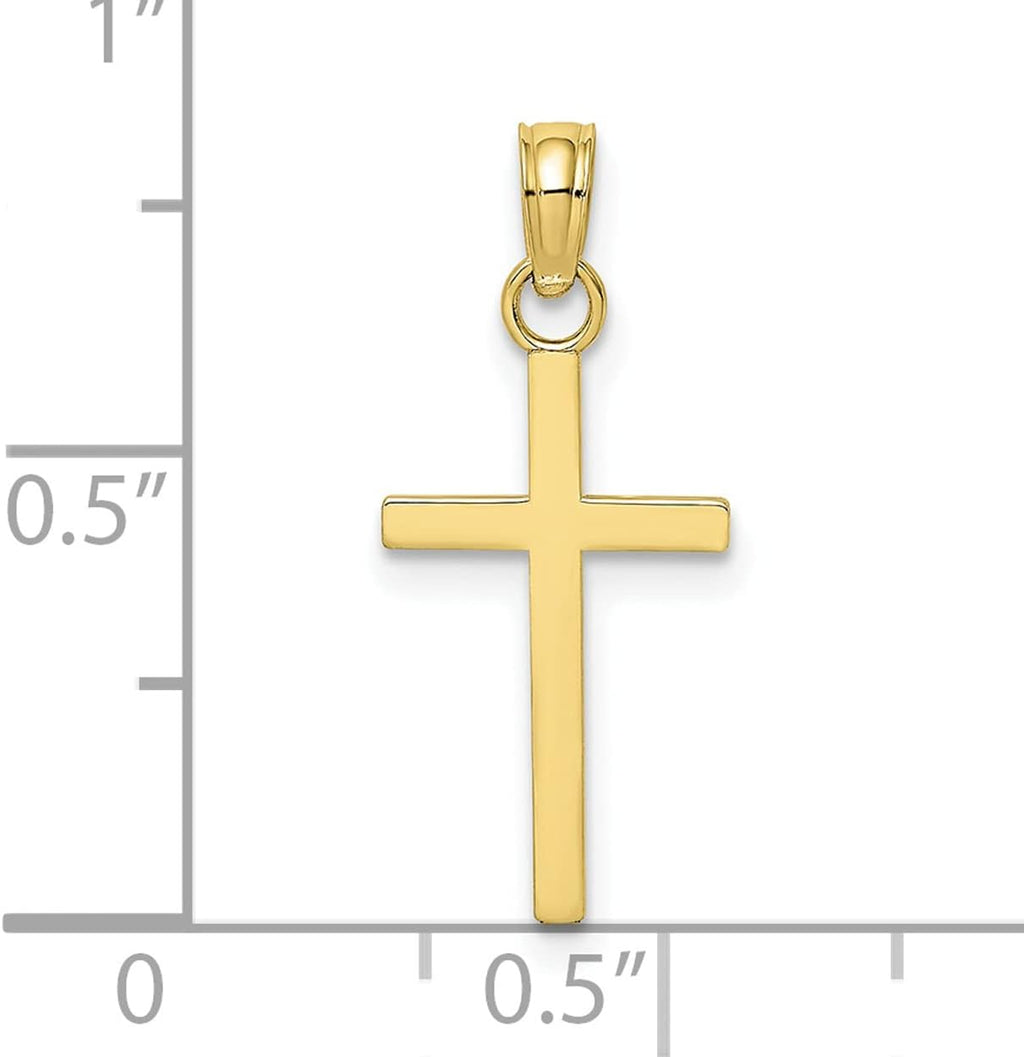 Polished Small Cross Pendant Charm K389862