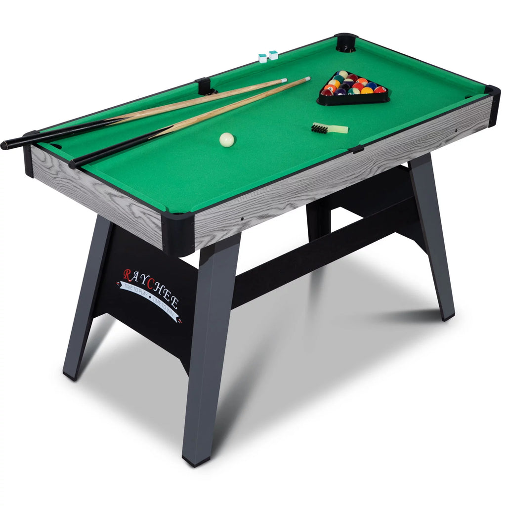 4-Ft Portable Mini Billiard Table with 2 Cue Sticks and Full Set of Balls K39882