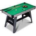 4-Ft Portable Mini Billiard Table with 2 Cue Sticks and Full Set of Balls K39882