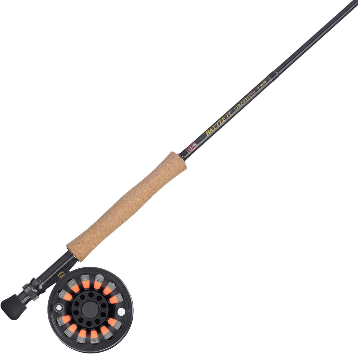 Penn Battle Fly Outfit Reel and Fishing Rod Combo Q219
