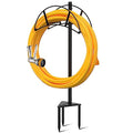 Black Metal Garden Hose Holder Stake E2669