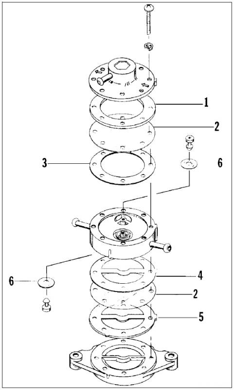 Round Fuel Pump Rebuild Kit Z664