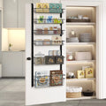 6-Tier Adjustable Metal Over The Door Pantry Organizer E961678
