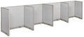 4 Stations Office Partition W4165