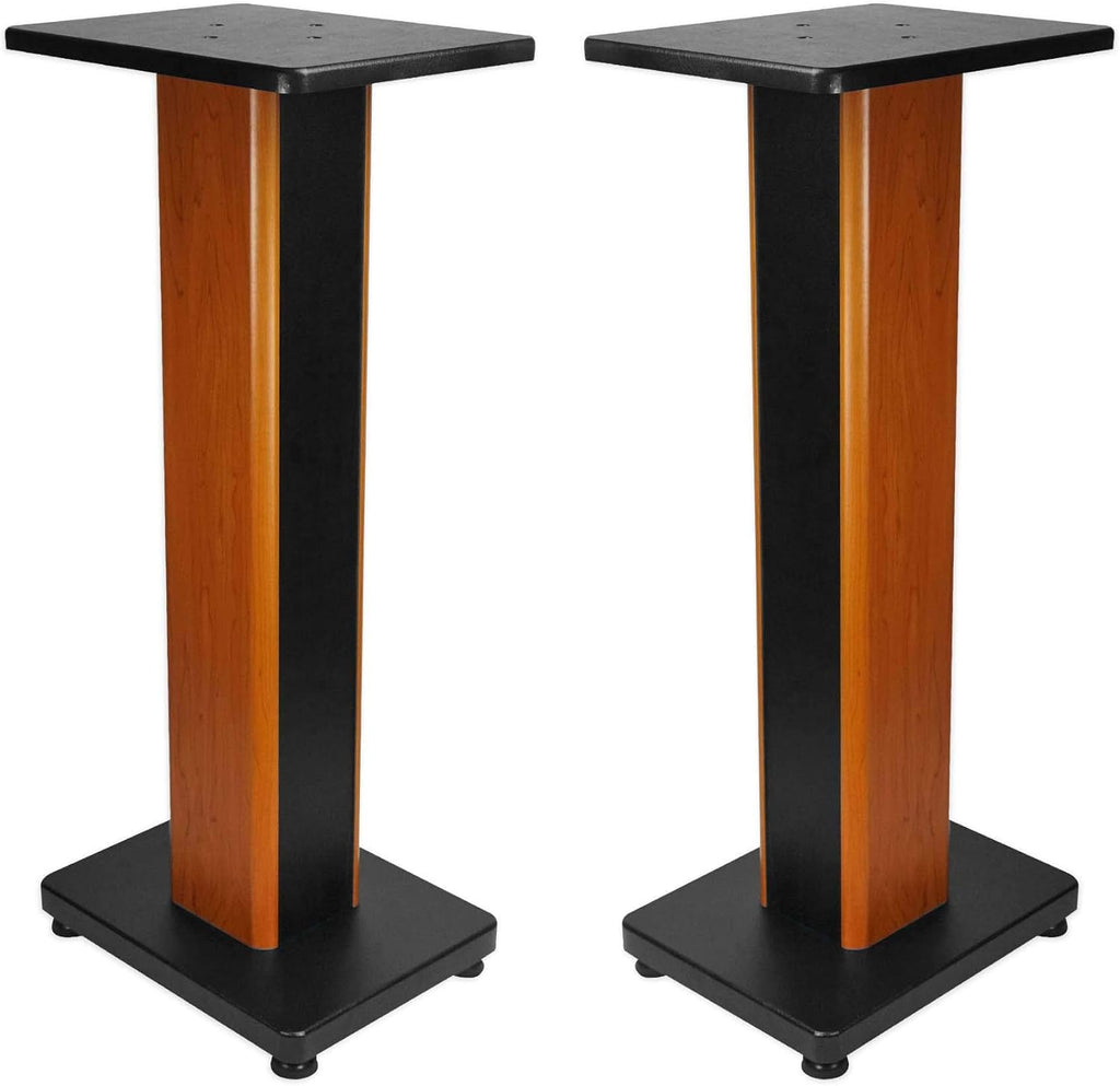 28" 2-Tone Bookshelf Speaker Stands C35123