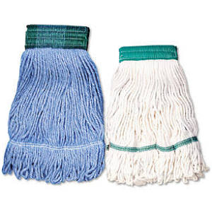 Cotton Synthetic Large Green Mop Head H3064
