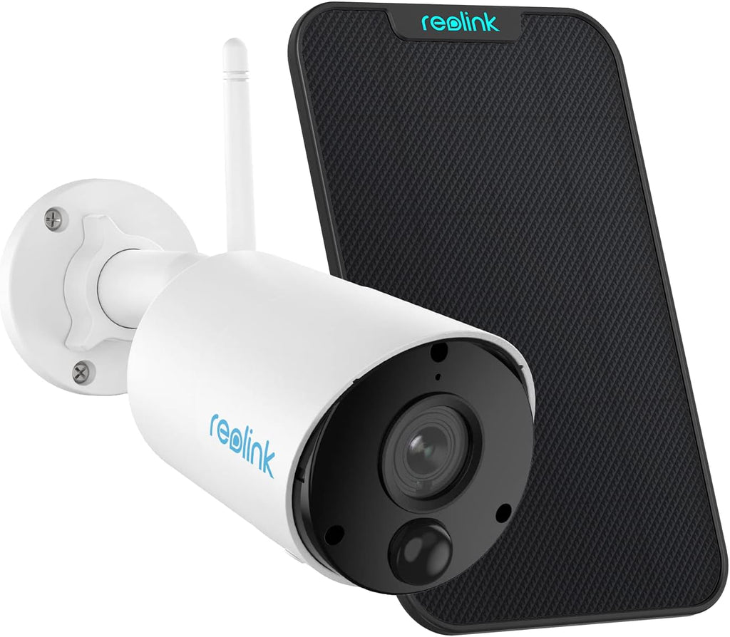 Wire-Free Battery Powered 1080p Solar WiFi Security Camera L6786