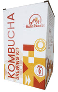 Kombucha Starter Kit with SCOBY, Starter Tea, Organic Sugar, Gallon Glass Jar with Lid P542