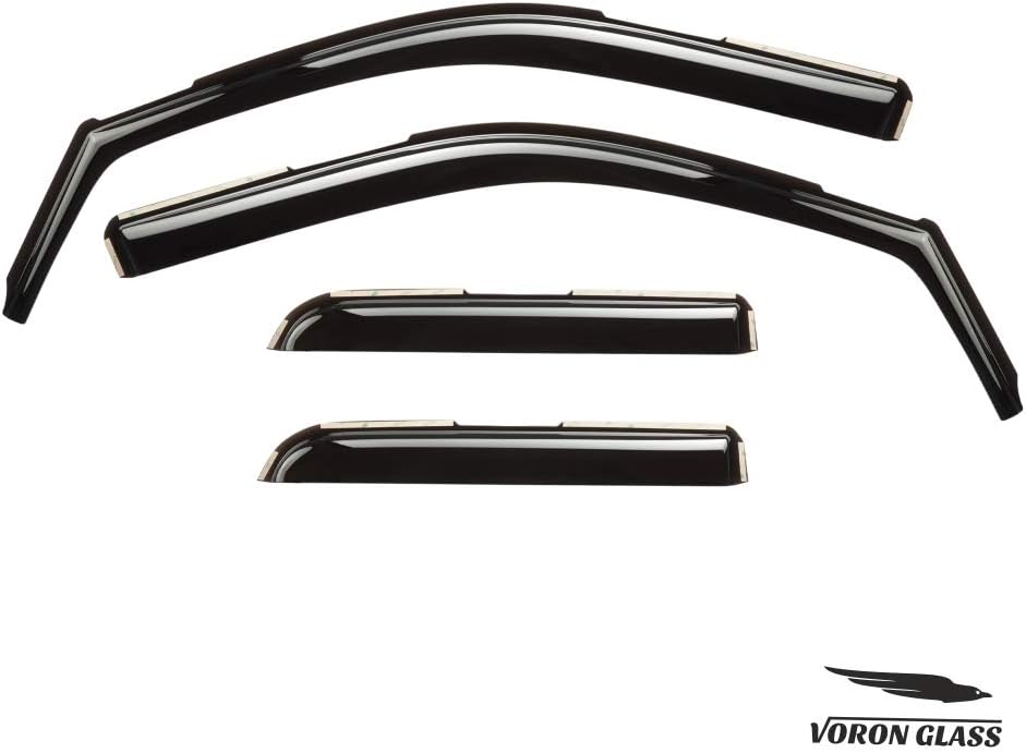 In-Channel Rain Guards for Trucks 4Pieces B91064