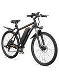 26'' Peak 500W Brushless Motor Ebike, 20MPH 40Miles 360Wh Removable Battery 7-Speed Electric Mountain Bike G339